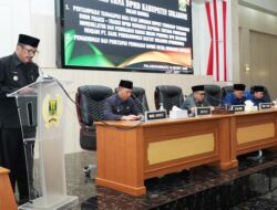 DPRD Sukabumi Gelar Rapat Paripurna, Bupati Asep Japar Sampaikan Jawaban Terkait Raperda BPR