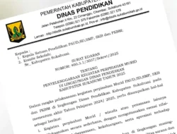 Dinas Pendidikan Kabupaten Sukabumi Rilis Surat Edaran Terkait Kegiatan Perpisahan Siswa