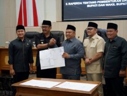 DPRD Kabupaten Sukabumi Gelar Rapat Paripurna untuk Pengambilan Keputusan Dua Raperda