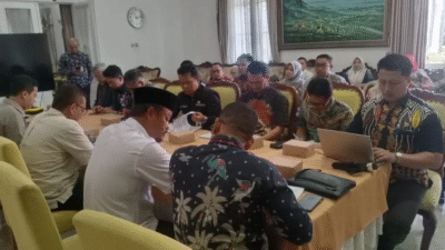 DPRD Kabupaten Sukabumi Gelar Rapat Kerja Pembahasan Raperda RPJMD 2025–2029