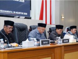 DPRD Sukabumi Gelar Rapat Paripurna Tanda Tangan Nota Kesepakatan KUA dan PPAS TA 2026